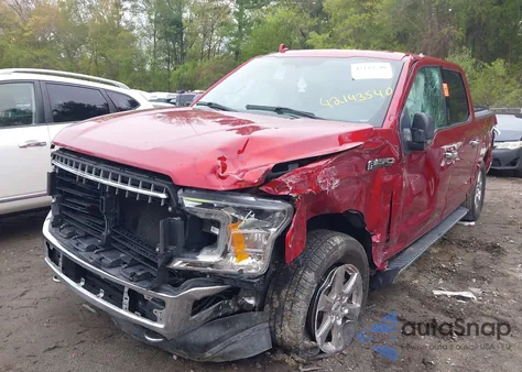 2018 Ford F-150 Xlt from USA, damaged, VIN 1FTEW1EG4JFE53309